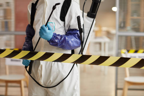 Professional Biohazard technician working in White Marsh, MD
